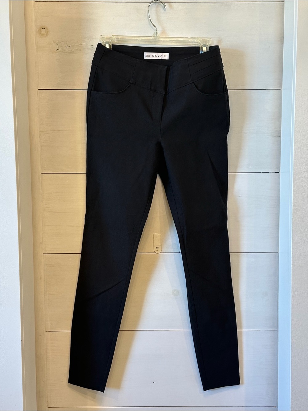 Dazz Black Cropped Ankle Pants - Sleek Women's Workwear